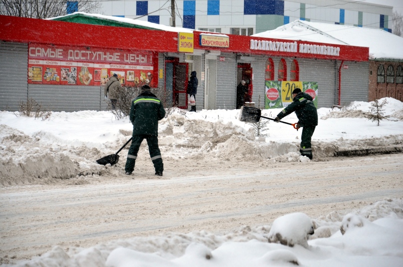 Снегоуборочная кампания продолжается