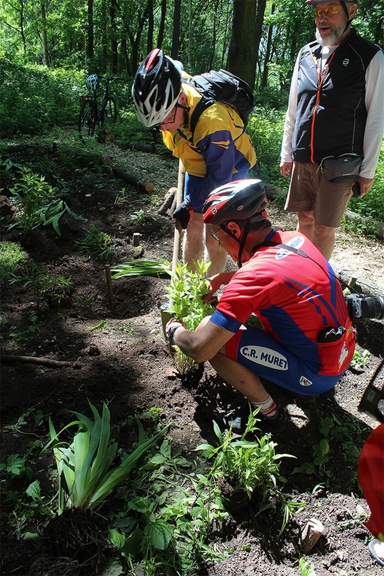 Французская федерация велотуризма побывала в левобережье Тутаева