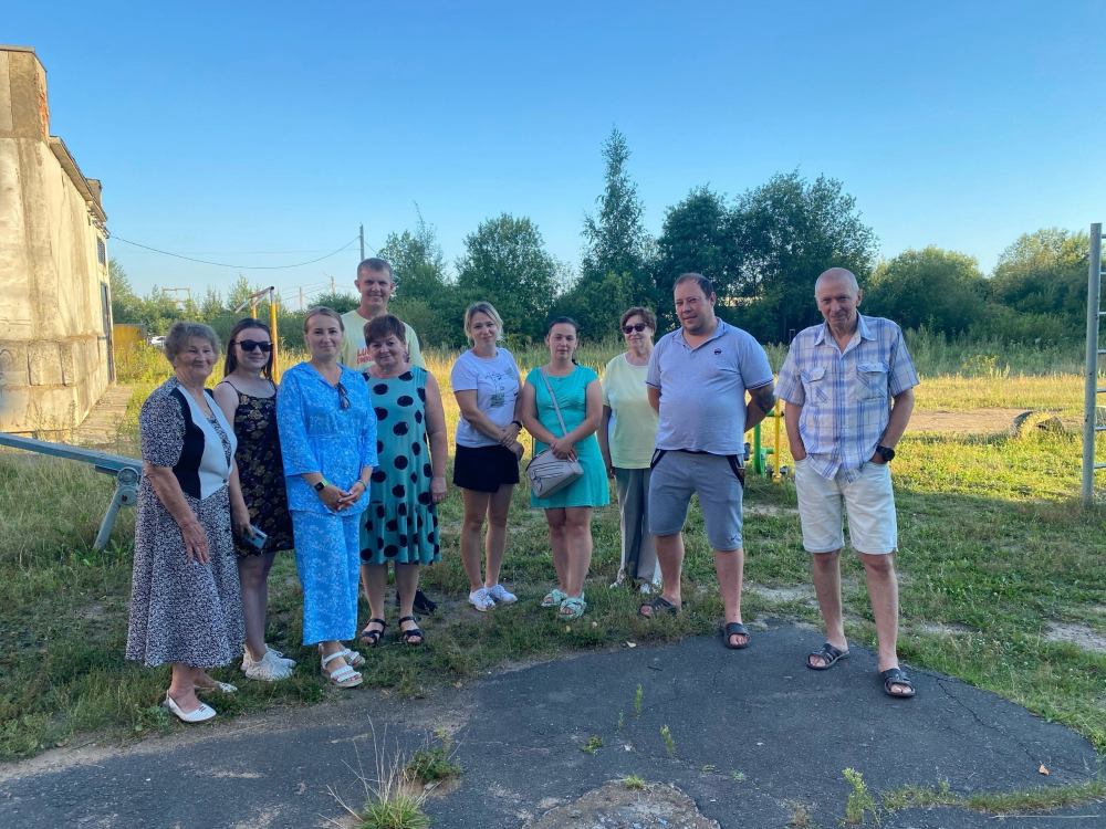 ТОС решил строить волейбольную площадку