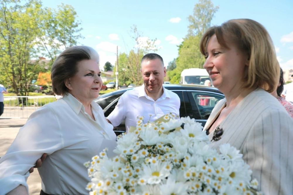 В Никульском, где расположен отремонтированный музей «Космос», отметили 61-ю годовщину полета Валентины Владимировны Терешковой, первой женщины-космонавта! 