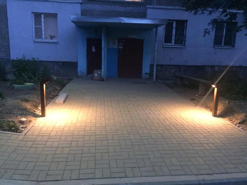 В Тутаеве при благоустройстве дворов все чаще используют современные технологии и актуальные элементы дизайна