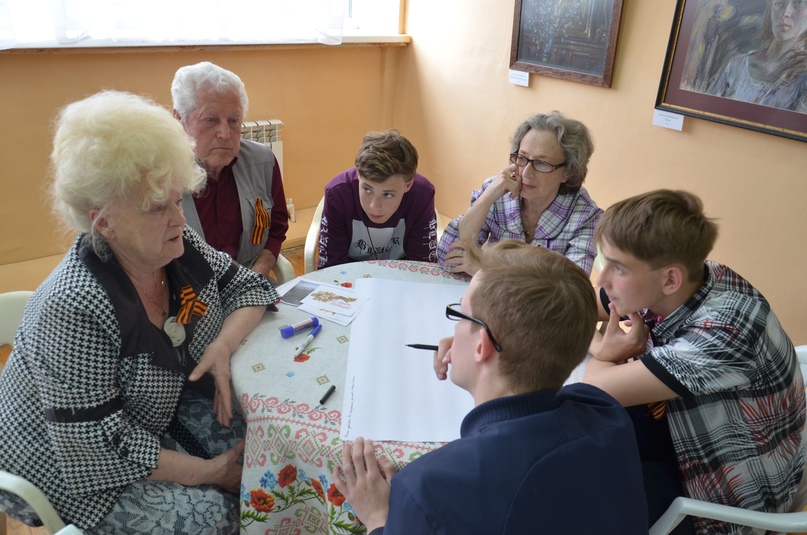 В тутаевском молодежном центре "Галактика" состоялась традиционная ежегодная "Встреча поколений", она организуется совместно с Советом ветеранов в преддверии Дня Победы