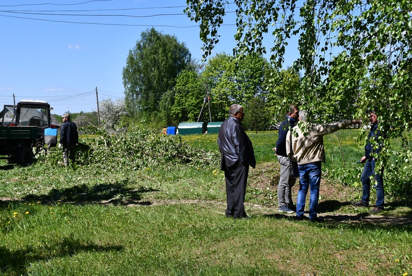 В Левобережном сельском поселении началось благоустройство парка в Пшеничище