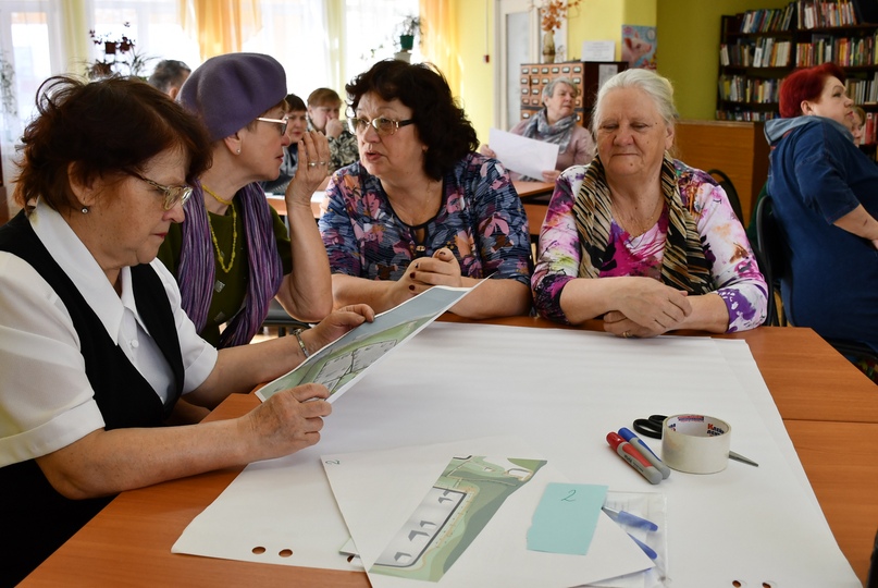 Cегодня в районной библиотеке прошел круглый стол, на котором обсуждали проект благоустройства исторической части левобережья Тутаева