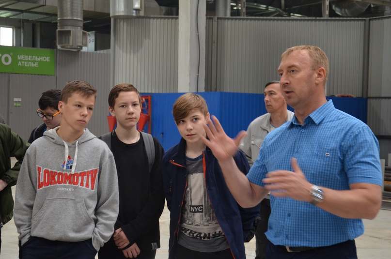 Тутаевские школьники познакомились с предприятиями, работающими на территории промышленного парка «Мастер»