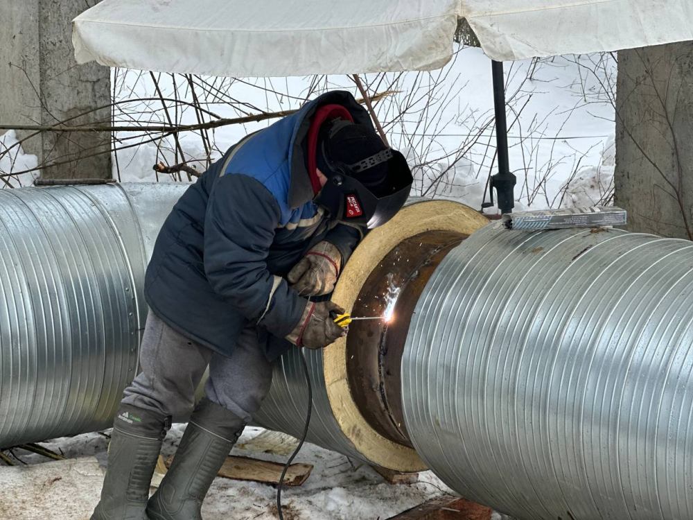 Впервые за 40 лет – ремонт магистральной теплосети