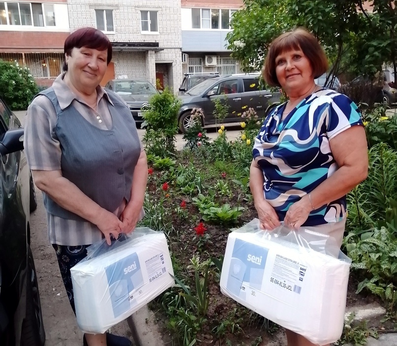 Представители Тутаевского отделения «Всероссийского общества инвалидов» получили нужную и своевременную в условиях пандемии и самоизоляции помощь