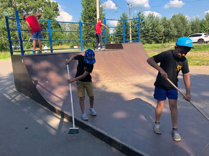 Скейтпарку быть - чистым