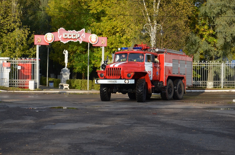 В администрации района прошли пожарно-спасательные учения