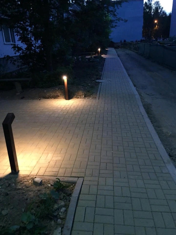 В Тутаеве при благоустройстве дворов все чаще используют современные технологии и актуальные элементы дизайна