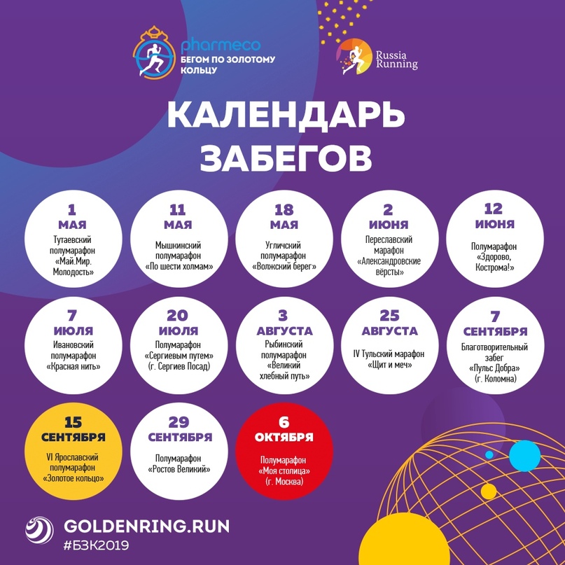 «Бегом по Золотому кольцу» начинает юбилейный сезон