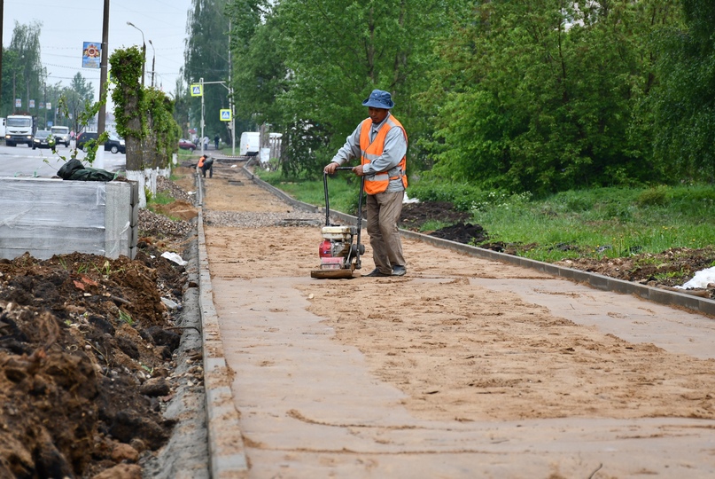 При ремонте улицы Комсомольской будут использовать современные технологии, новые для Тутаевского района