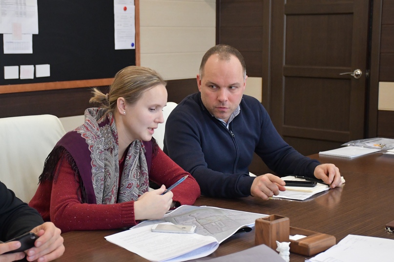 В администрации района состоялась очередная рабочая встреча проектной команды по подготовке заявки на конкурс Минстроя РФ малых городов и исторических поселений 2020 года