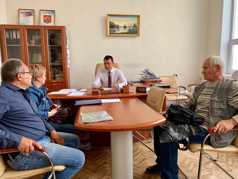 Глава района Дмитрий Юнусов провел в администрации прием жителей