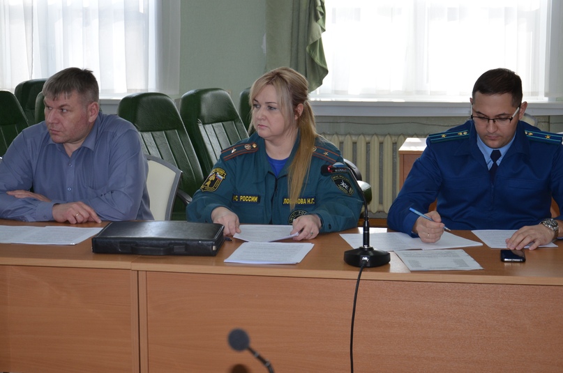В администрации состоялось заседание районной комиссии по предупреждению и ликвидации чрезвычайных ситуаций
