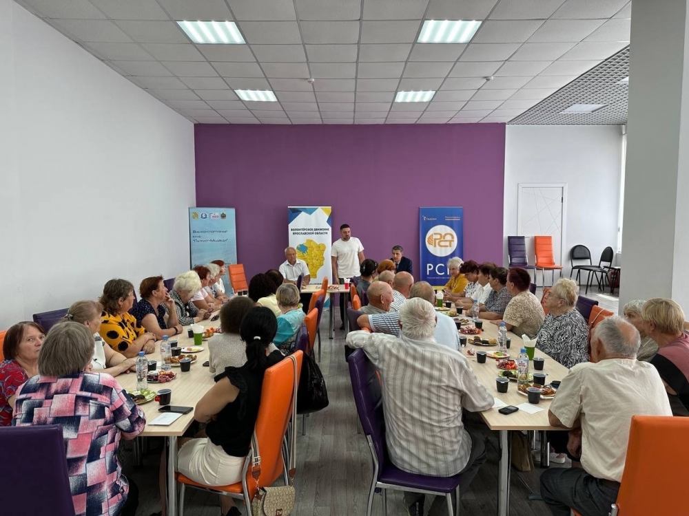 Душевную встречу провели в совете ветеранов