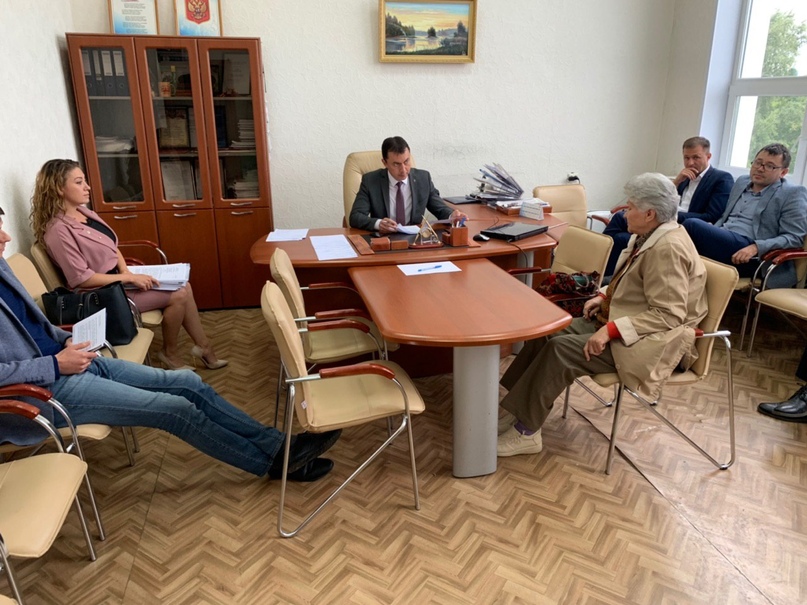 В администрации состоялся очередной прием жителей главы района Дмитрия Юнусова