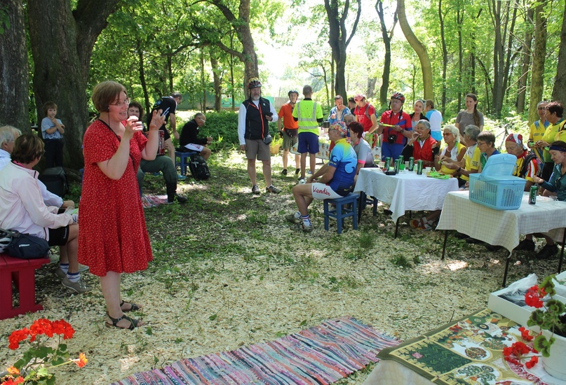Французская федерация велотуризма побывала в левобережье Тутаева