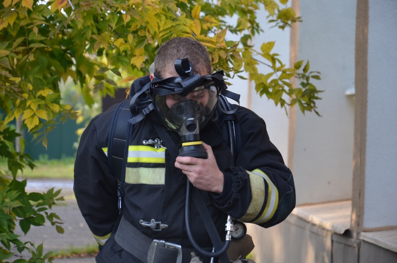 В администрации района прошли пожарно-спасательные учения