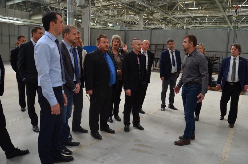 Визит зарубежных партнеров удачно совпал с неделей предпринимательства, которая проводится в это время в городе и районе