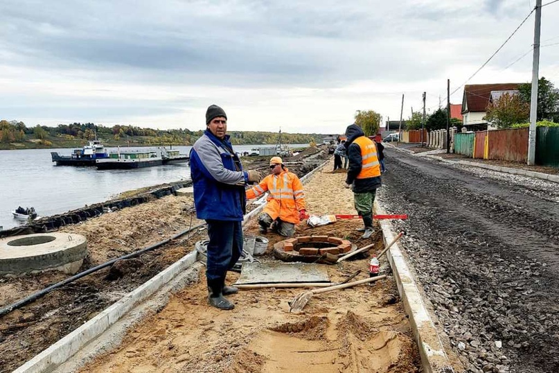 Завершается благоустройство Волжской набережной в Тутаеве