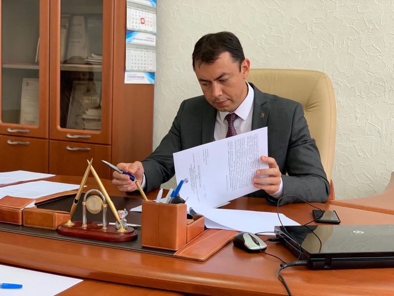 В администрации состоялся очередной прием жителей главы района Дмитрия Юнусова