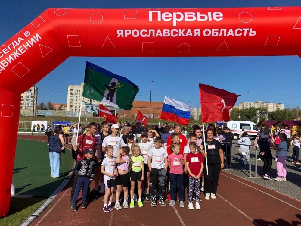 Семейные команды по бегу со всего региона собрались в Тутаеве