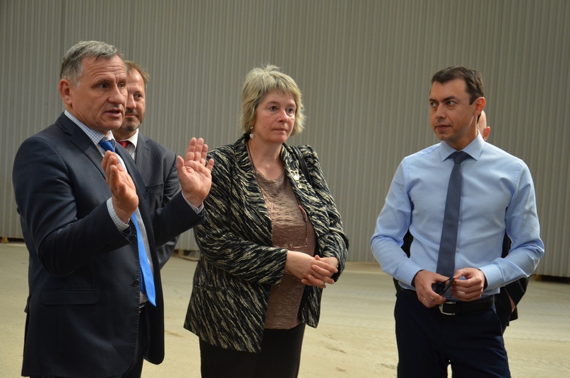 Визит зарубежных партнеров удачно совпал с неделей предпринимательства, которая проводится в это время в городе и районе