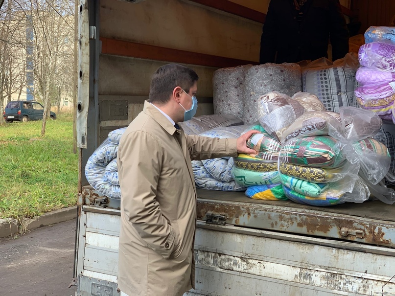 Спонсорская помощь Тутаевской ЦРБ, комплекты белья, подушки, матрасы, постельные принадлежности