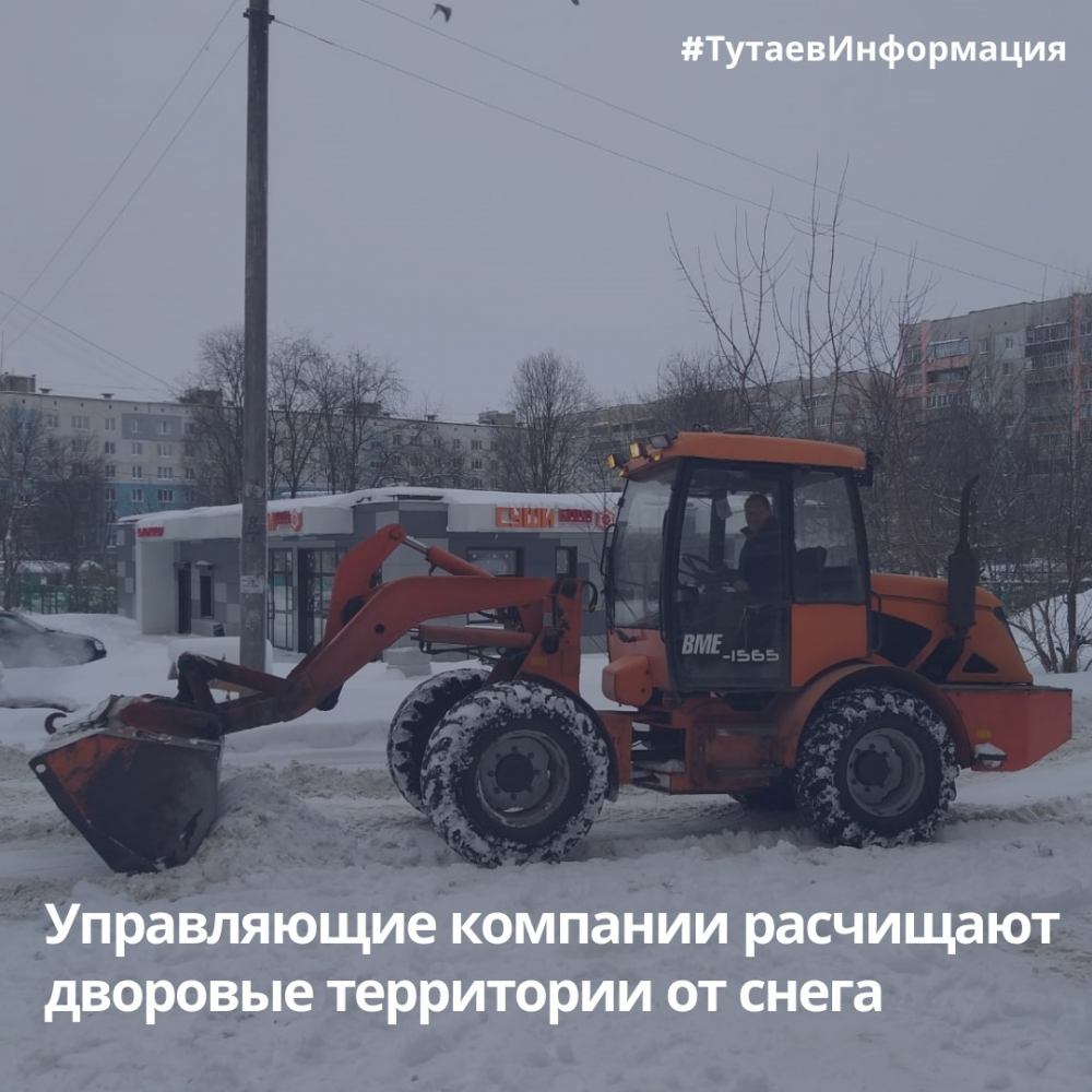 По вопросам уборки во дворах надо обращаться в УК