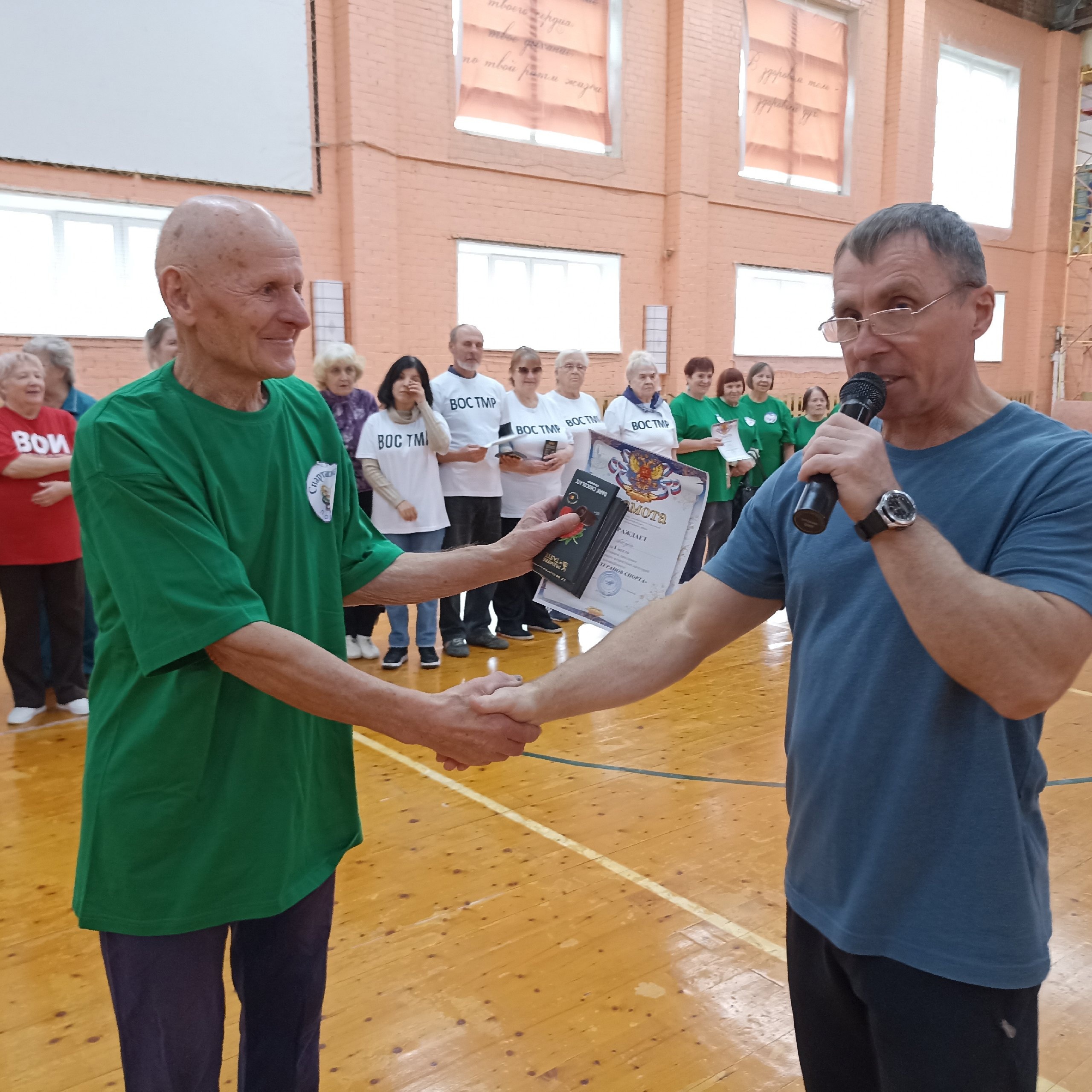 В Спартакиаде победили ветераны