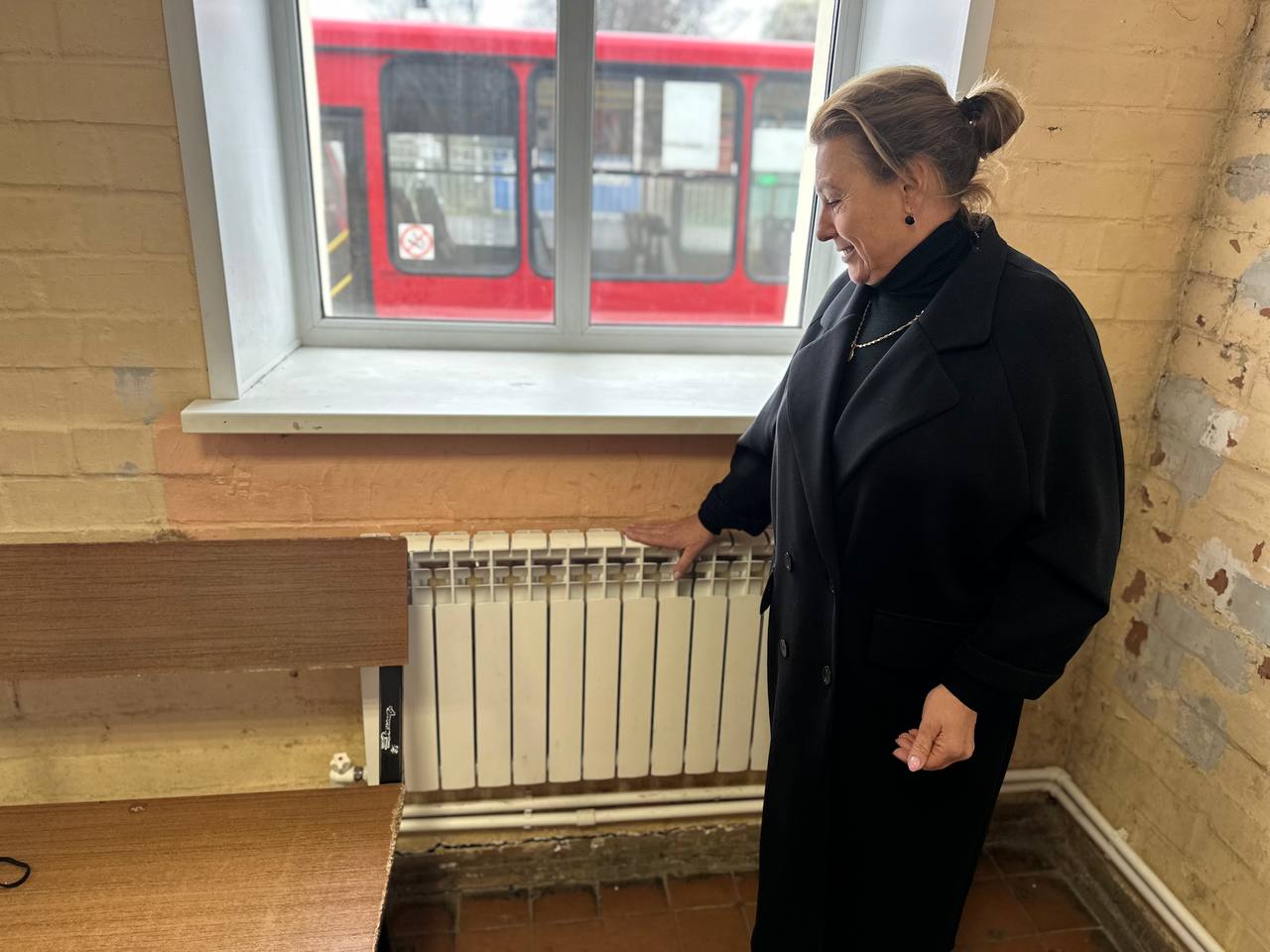 Автобусы теперь можно ждать в теплом зале