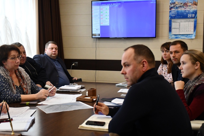 В администрации района состоялась очередная рабочая встреча проектной команды по подготовке заявки на конкурс Минстроя РФ малых городов и исторических поселений 2020 года