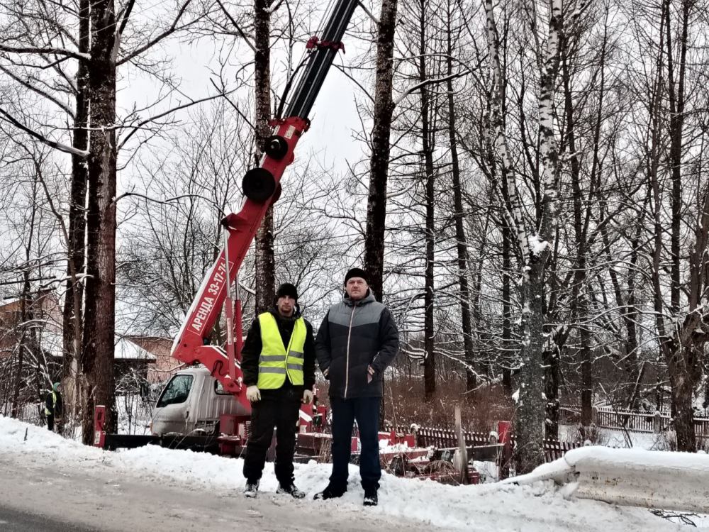 Благоустройство в поселке ОПХ началось!