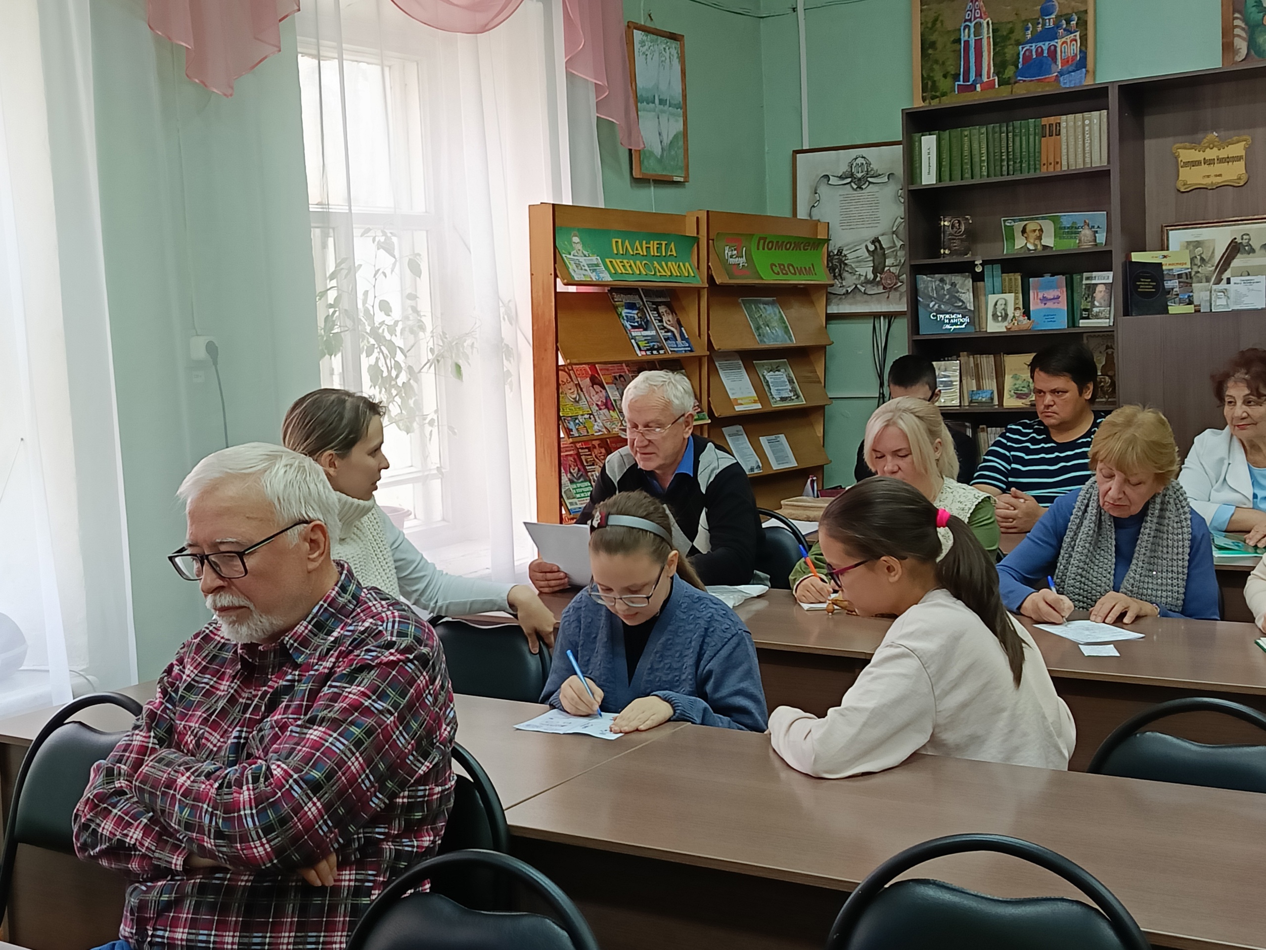 Краеведы провели в Левобережье Слепушкинские встречи