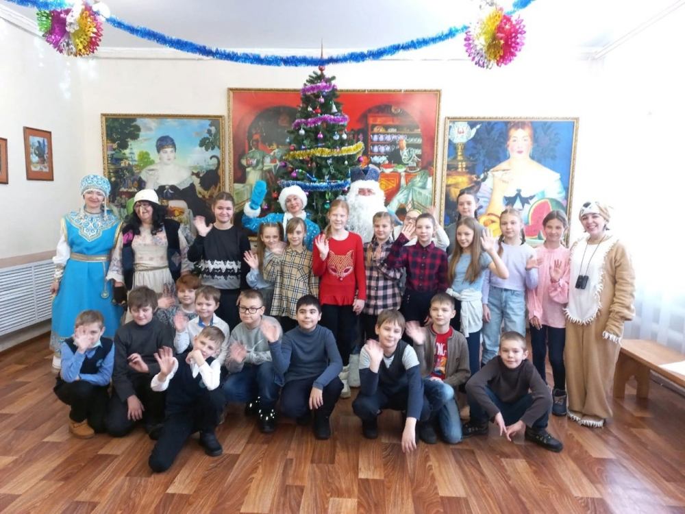 Дан старт новогодним программам в музейном комплексе "Борисоглебская сторона"