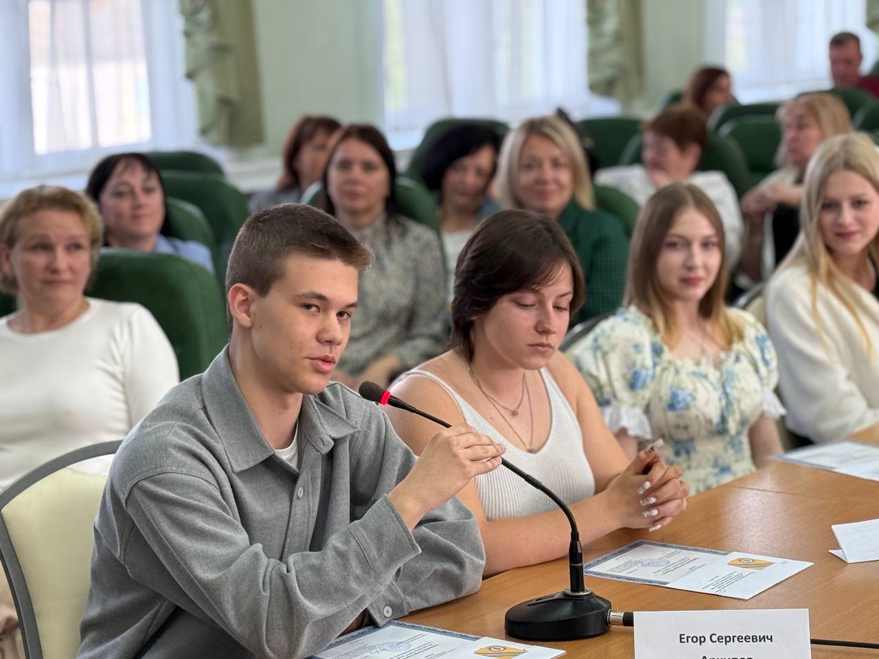 Торжественный прием выпускников-медалистов: новые горизонты и планы на будущее