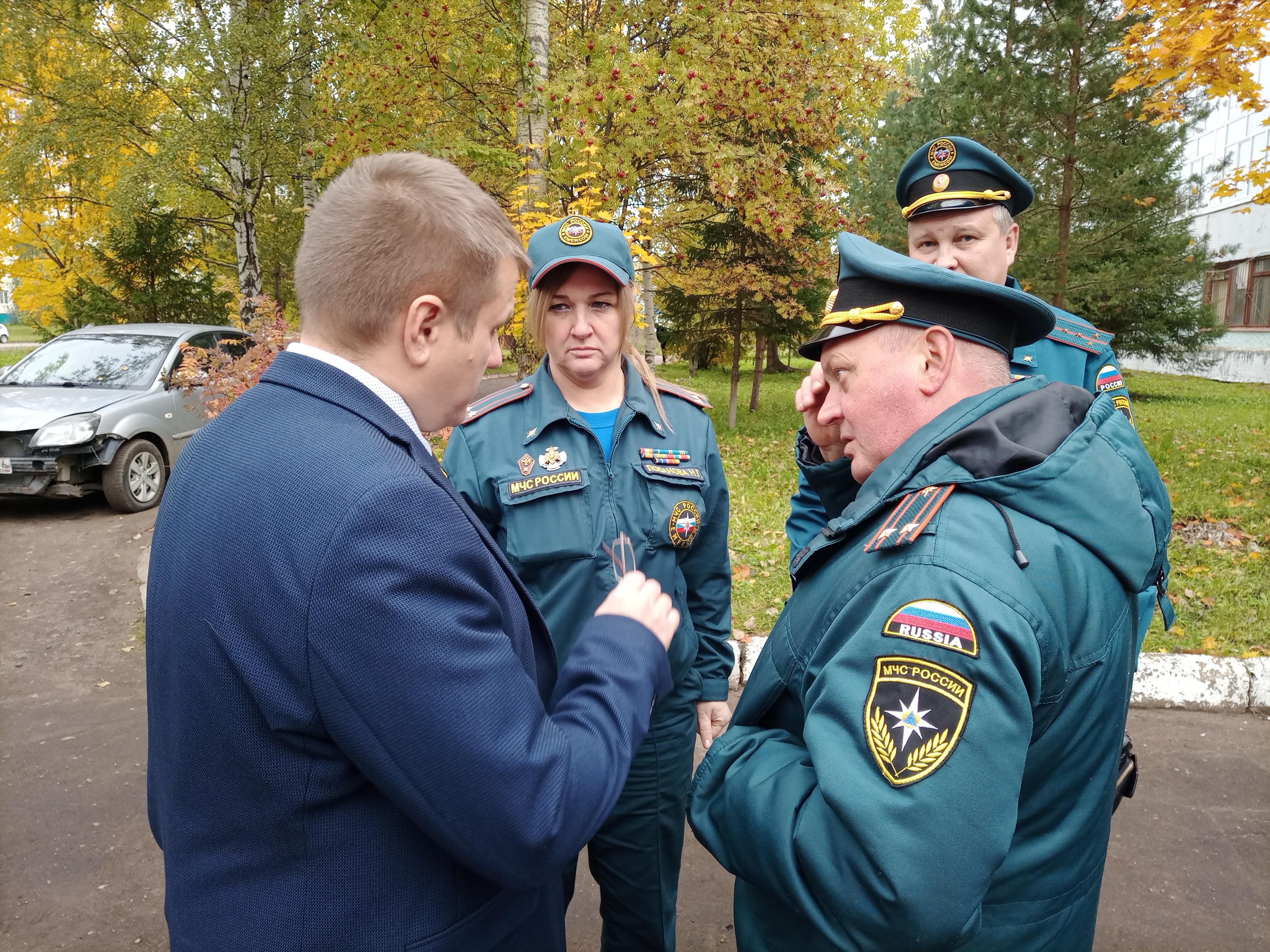 В Тутаевском политехническом техникуме и «IT-кубе» прошли пожарно-спасательные учения.