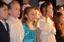 Рождественский концерт в городском клубе