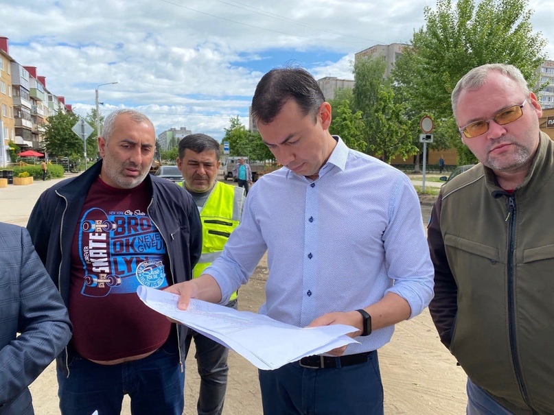 Глава района Дмитрий Юнусов:  Сегодня – «Городская среда», дата отчета по объектам ремонта и строительства