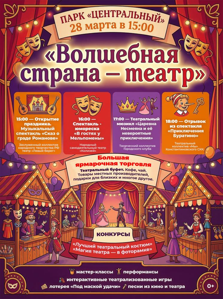 Волшебная страна - театр: занавес открывается!