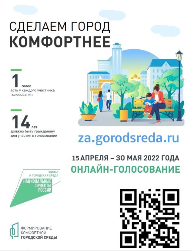 ИДЕТ ГОЛОСОВАНИЕ ПО БЛАГОУСТРОЙСТВУ!