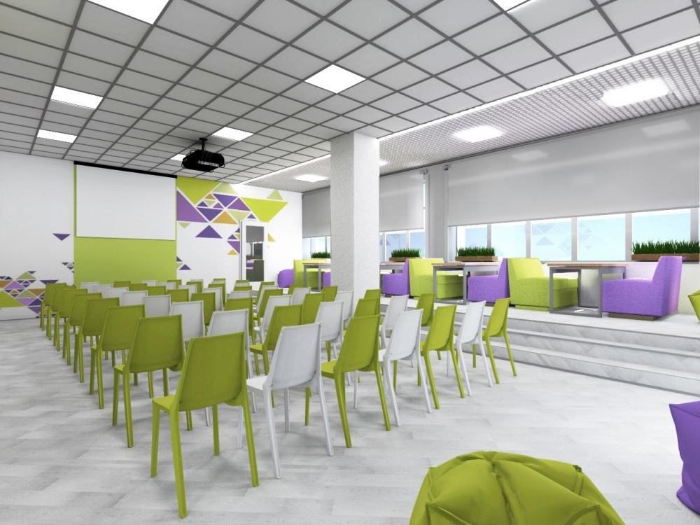 Молодежный центр "Галактика" продолжает преображаться