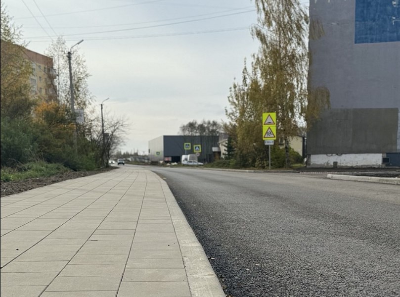 Улица Терешковой: ремонт в три этапа будет завершен в этом году