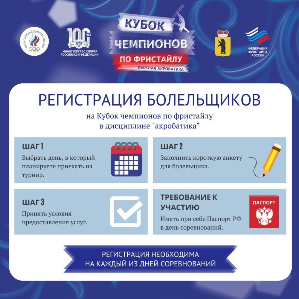 Впервые в Ярославской области состоятся открытые Международные соревнования на Кубок чемпионов по фристайлу