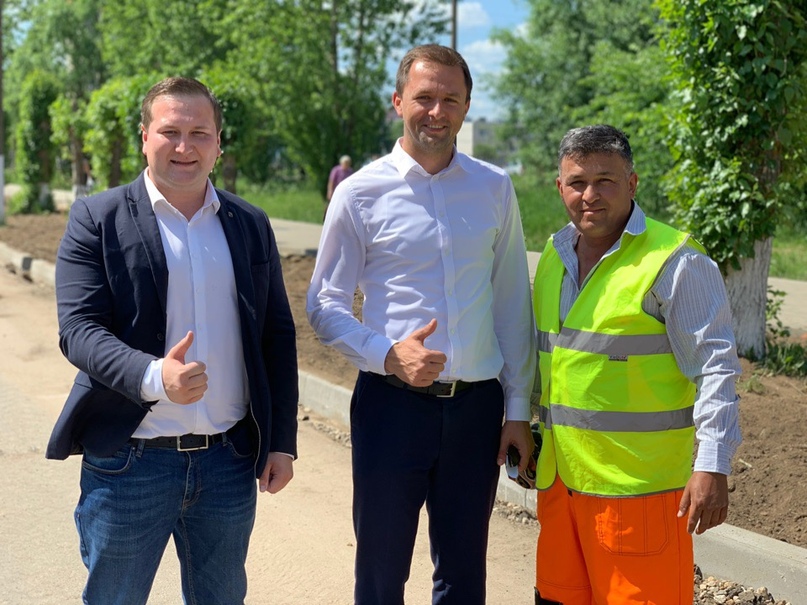 Ремонтные работы на улице Комсомольской в Тутаеве проводятся под контролем специалистов и общественности