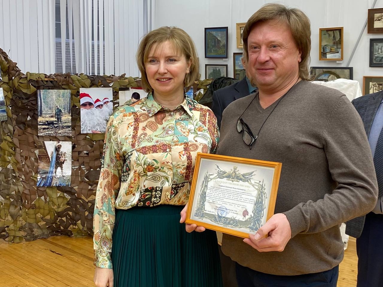 В Тутаеве открылась выставка в знак уважения к нашим героям!