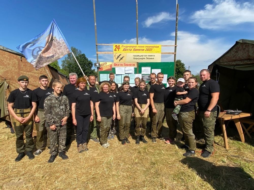 Бойцы поискового отряда «Долг и Честь» вернулись с 24-ой Международной учебно-тренировочной Вахты Памяти