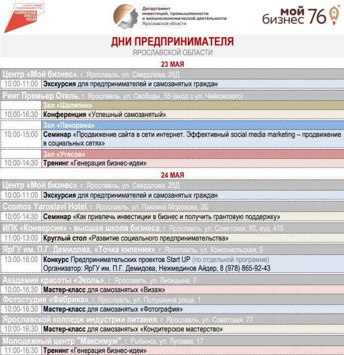 Дни предпринимателей