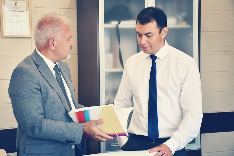 Сегодня Тутаев с рабочим визитом посетил уполномоченный по правам человека Ярославской области Сергей Бабуркин